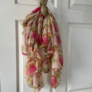 Floral scarf